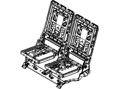 Mopar 4610253AF Frame-Seat