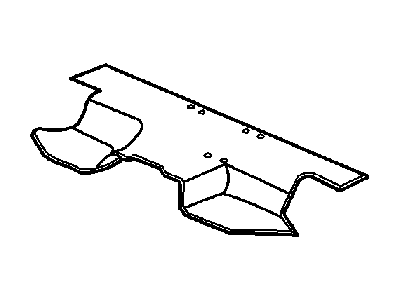 Mopar 55350920AI SILENCER-Floor Pan