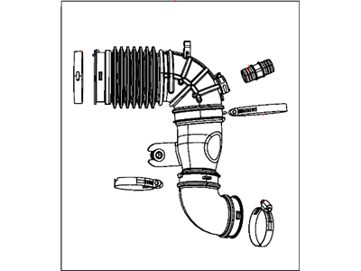 Mopar 4721136AG Air Cleaner Hose