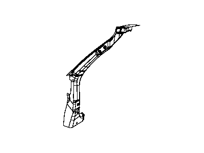 Mopar 5076962AC TROUGH-LIFTGATE Opening