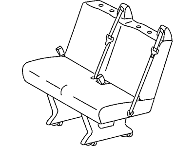 Mopar 5133094AA Seat-Rear