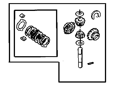 Mopar 5137575AB Gear Kit-Center Differential