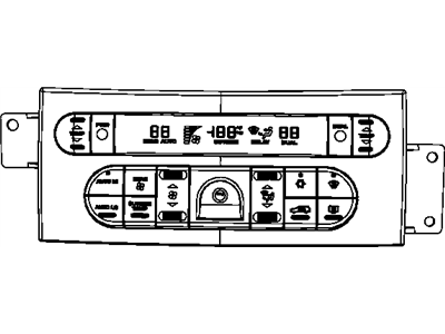 2008 Chrysler Pacifica A/C Switch - 5005460AB