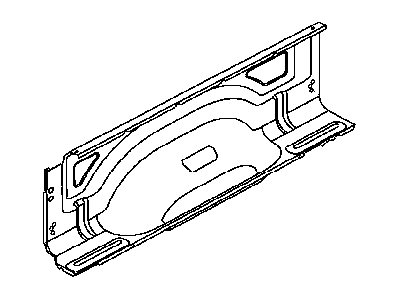 Mopar 68377191AA Panel-Box Side Inner