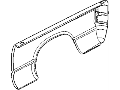 Mopar 55276083AD Panel-Box Side Outer