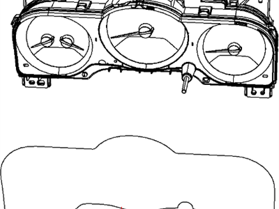 Mopar 5172937AB Cluster-Instrument Panel