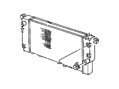 1999 Dodge Ram 2500 Radiator - 52029176AA