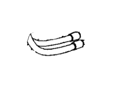 Mopar 4758187 Hose-Auxiliary Cooler Return