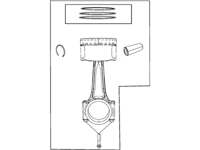 Jeep Compass Piston - 5191339AA