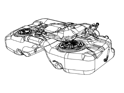 Mopar 68104392AC Fuel Tank