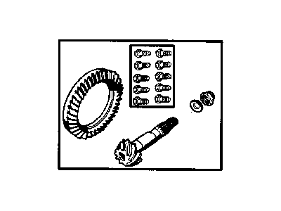 Mopar 4746992 Gear Kit-Ring And PINION