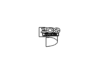 Mopar 4806259AA Nameplate