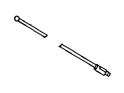 Mopar 56009081AC Mast-Antenna