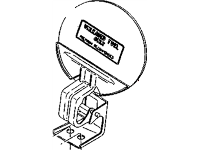 Mopar 4854334AA Door Fuel-Fuel Fill