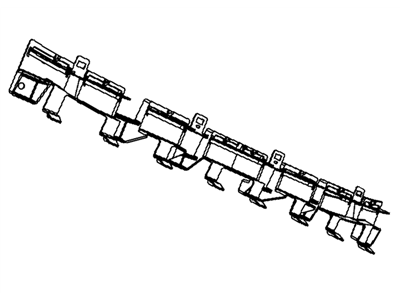 Mopar 55364745AA Bracket-Grille