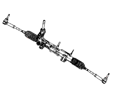 2009 Jeep Patriot Rack And Pinion - 5090004AE