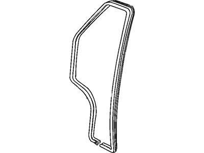 Mopar 55346790AI WEATHERSTRIP-Front Door Secondary