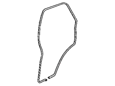 Mopar 55346676AG WEATHERSTRIP-Front Door