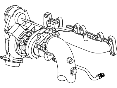 Mopar 5032485AA Tube-Turbo Oil Feed