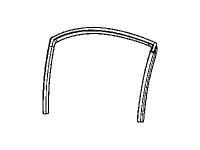 Chrysler Sebring Weather Strip - 4814639AC