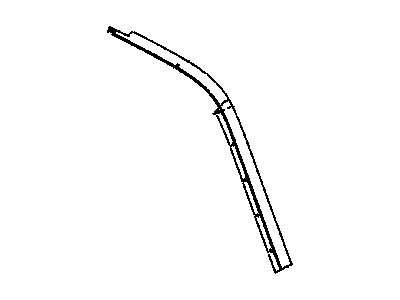 Mopar 55360053AC Molding-A-Pillar