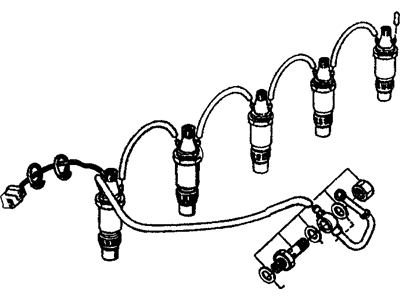 Mopar 4720189AB Tube-Fuel Spill Return