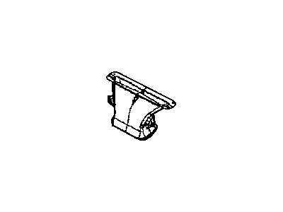 Mopar 55056266AC Duct-DEFROSTER