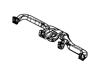 Mopar 5134447AE Duct-Instrument Panel