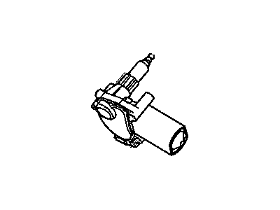 Mopar 4857931AD Motor-LIFTGATE WIPER