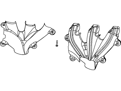 Mopar 4666088AC Shield-Exhaust Manifold