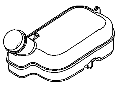 Chrysler Brake Master Cylinder Reservoir - 5072386AA