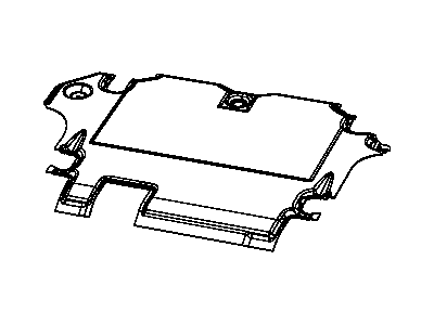 Mopar 55197379AE SILENCER-Load Floor