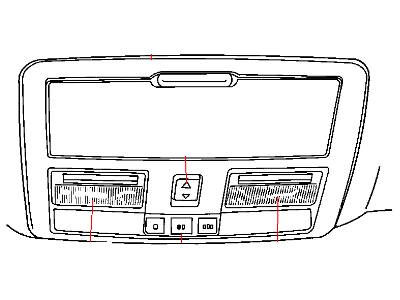 Mopar 1UK05DX9AA Console-Overhead