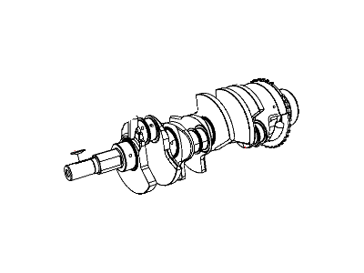 Mopar 53021302BB CRANKSHFT