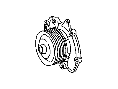 Mopar 68087367AA Water Pump