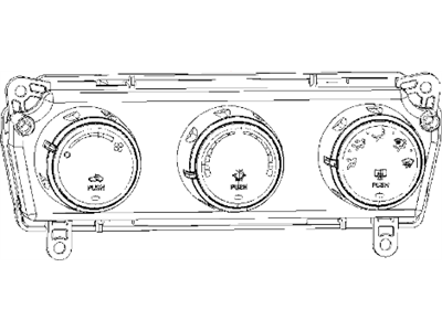Mopar 55111463AC Air Conditioning And Heater Control