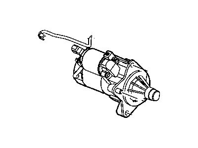 Mopar R4608800AE Starter Motor