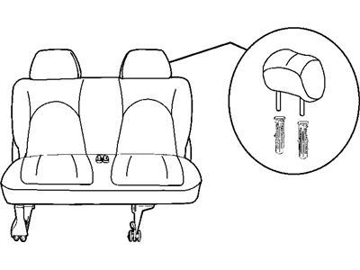 Mopar WV551J3AA Seat-Rear