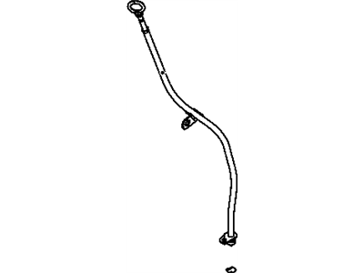 Jeep Wrangler Dipstick Tube - 68027512AB