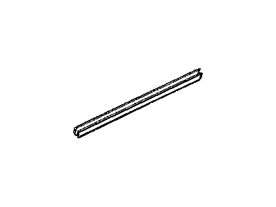 Mopar 4894475AA WEATHERSTRIP-Front Door Belt