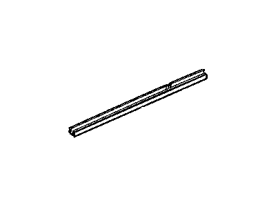 Mopar 4894477AA WEATHERSTRIP-Rear Door Belt