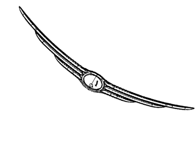 Mopar 5116148AB NAMEPLATE-Chrysler Wing