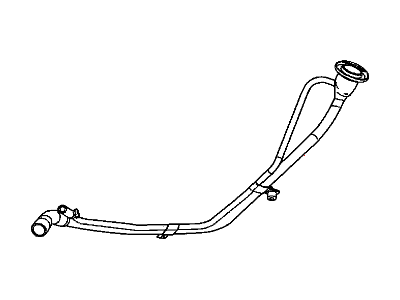 Mopar 52102834AC Tube-Fuel Filler