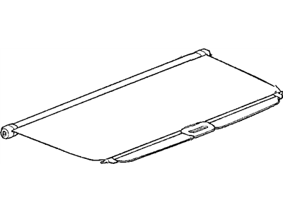 Mopar 5HS38XDVAA Cover-Cargo Compartment