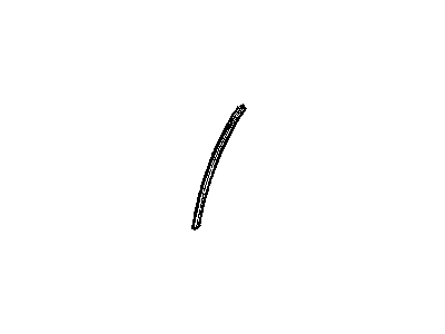 Mopar 4717678AB WEATHERSTRIP-Sliding Door B Pillar