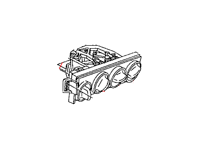 Mopar 55111844AJ Heat Air Conditioner Control