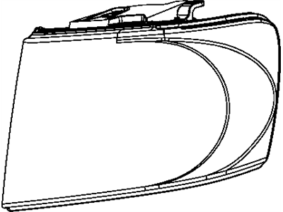 Mopar 55078021AI Lamp-Headlamp Park And Turn