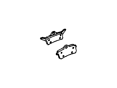 Mopar 5011762AA Rear Disc Brake Pad