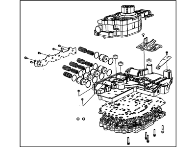 Mopar 5166834AB Valve Body Assembly