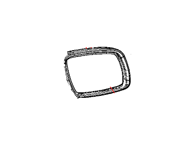 Mopar 1GC011RHAE Outside Rear View Mirror